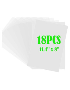 Hojas de Plástico Retráctil Xmfdty 18PCS 29x20cm para Manualidades