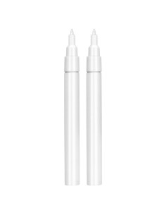 Marcadores de Retoque FULIBAO 2Pcs 0.5mm Extra Fino Blanco