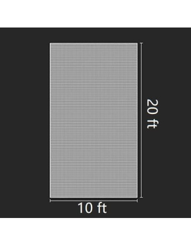 Malla de Barrera para Insectos Alpurple 6.1x3.0m Jardín
