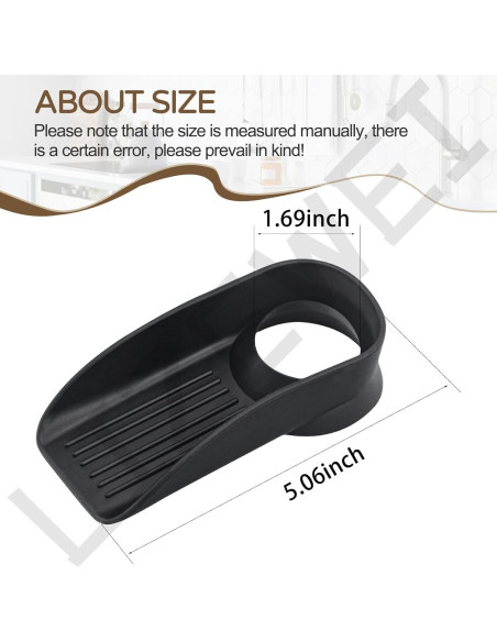 Cubierta de aire para lavavajillas LIZEWEI 2 piezas silicona