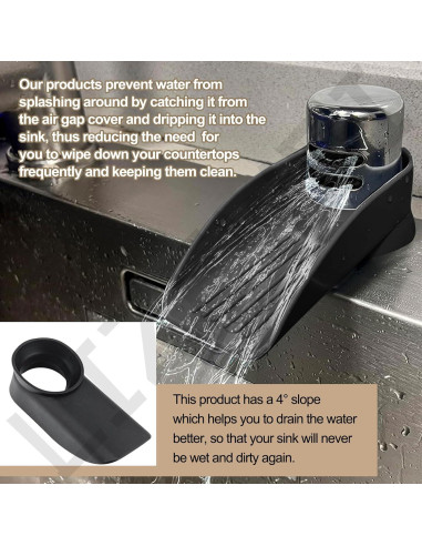 Cubierta de aire para lavavajillas LIZEWEI 2 piezas silicona