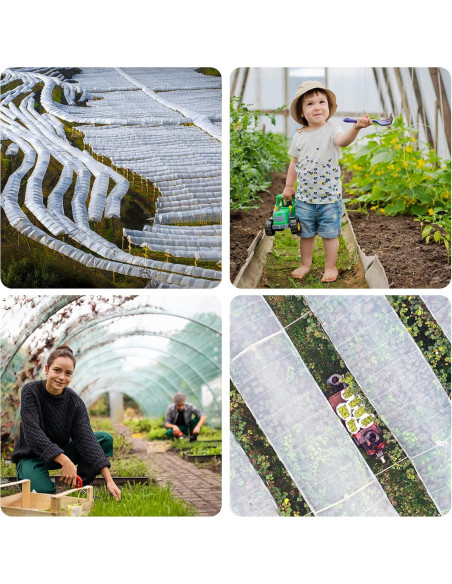 Malla de Barrera para Insectos Alpurple 6.1x3.0m Jardín