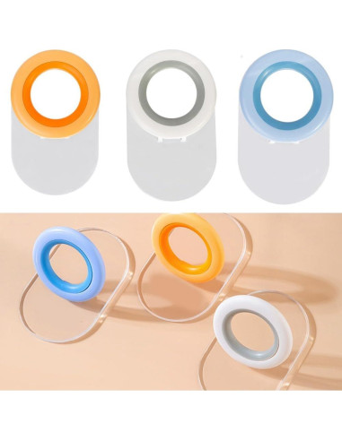 4 Piezas Elevadores de Asiento de Inodoro Hobbyme Multicolor