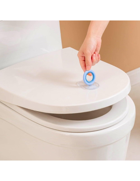 4 Piezas Elevadores de Asiento de Inodoro Hobbyme Multicolor