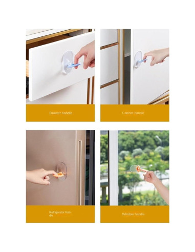 4 Piezas Elevadores de Asiento de Inodoro Hobbyme Multicolor