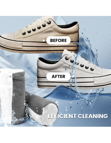 Bolsa de Lavado de Zapatos G4SHINE - Paquete de 2, Terciopelo