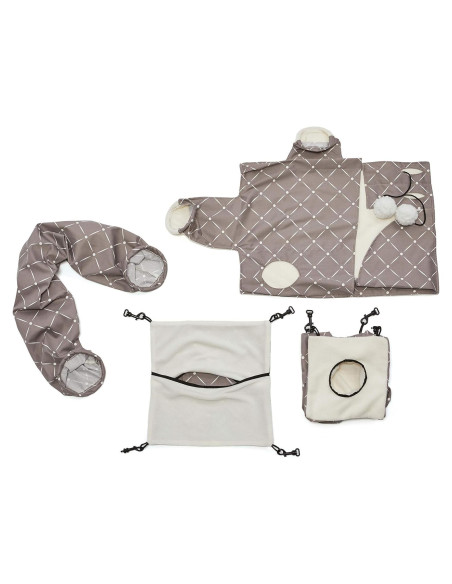 Kit de Accesorios para Pequeños Animales MidWest 3 - Estampado Diamante