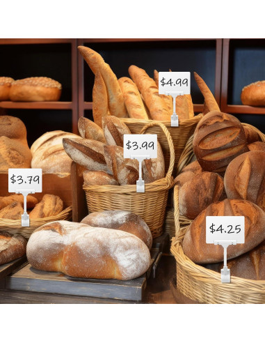 Soporte de Clip para Carteles de Pizarra DoubleFill - 30 Unidades