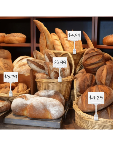 Soporte de Clip para Carteles de Pizarra DoubleFill - 30 Unidades