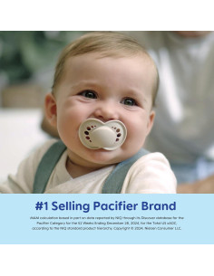 Chupete MAM Original 4 Unidades 6-16 Meses Rosa/Púrpura/Azul 2