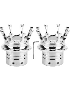 Cubiertas de Tuerca de Eje Delantero Tbest Aluminio CNC 62x65mm 2