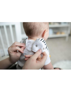 Babero Bandana Dr. Brown con Mordedor y Ajuste 3m+, 2 Pzs 2