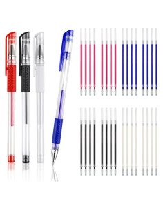 4 Bolígrafos Borrables por Calor COIDEA con 32 Recargas