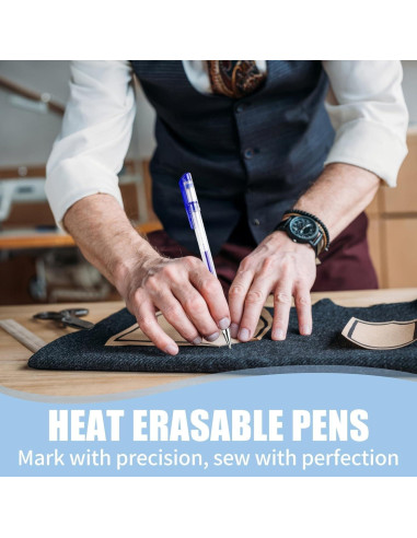 4 Bolígrafos Borrables por Calor COIDEA con 32 Recargas