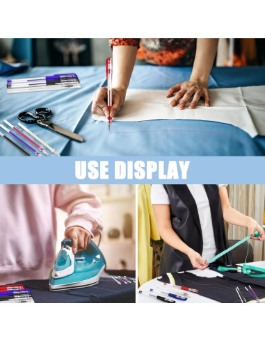 4 Bolígrafos Borrables por Calor COIDEA con 32 Recargas