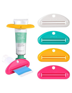 Exprimidor de Pasta de Dientes LOVEINUSA - 4 Colores, 8.9x3.6cm