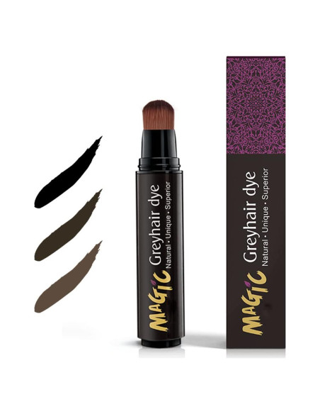 Lápiz Tinte Semipermanente Gowwim para Raíces - Negro Lápiz Tinte Semipermanente Gowwim para Raíces - Negro