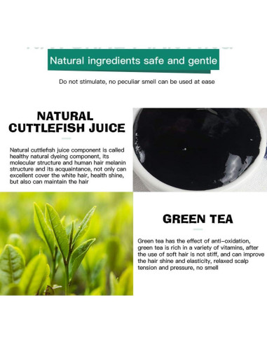 Lápiz Tinte Semipermanente Gowwim para Raíces - Negro