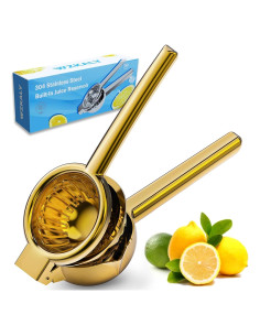 Exprimidor de Limón WZKALY de Acero Inoxidable 9" Manual