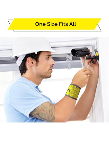 Banda Magnética BYKES Extra Grande para Tornillos y Herramientas