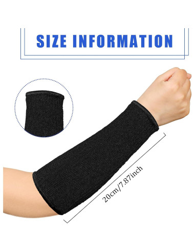 3 Pares de Mangas Protectores de Brazo Sintege 20 cm Nivel 5
