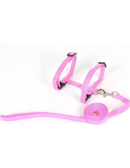 Arnés Ajustable para Mascotas UUYYEO 2 Pcs Rosa y Azul Claro Arnés Ajustable para Mascotas UUYYEO 2 Pcs Rosa y Azul Claro