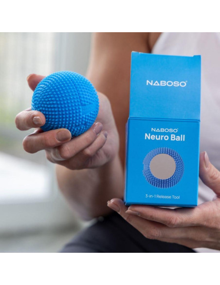 Bola de Masaje Texturizada Naboso Neuro Ball 10.8cm Alivio Fascitis