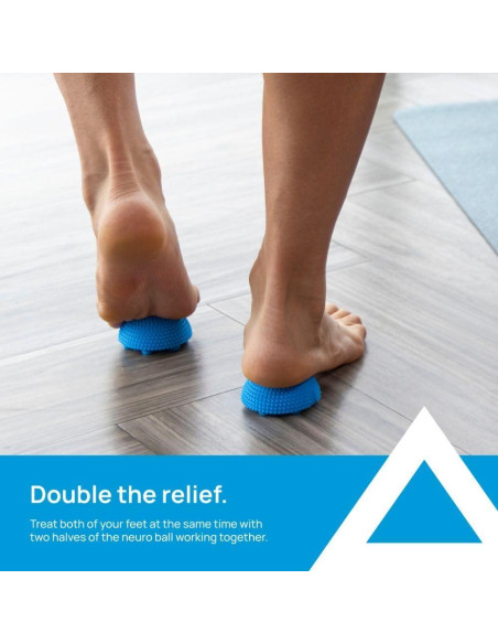 Bola de Masaje Texturizada Naboso Neuro Ball 10.8cm Alivio Fascitis