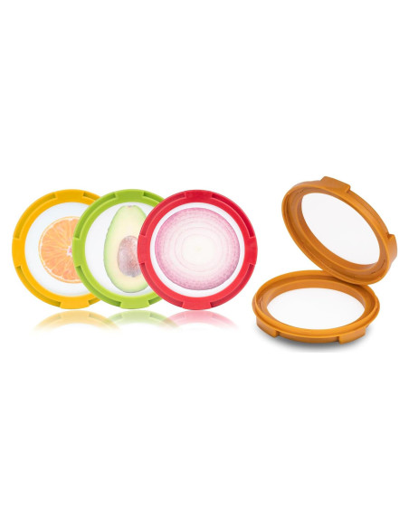 Contenedor de Almacenamiento de Frutas y Verduras Ortarco 4Pcs