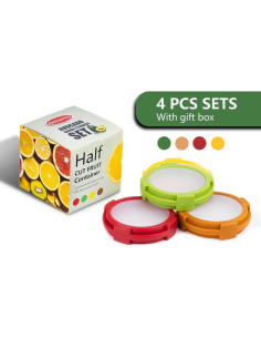 Contenedor de Almacenamiento de Frutas y Verduras Ortarco 4Pcs 2
