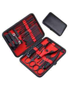 Set de Manicura y Pedicura 26 Piezas ONEHERE - Estuche Negro