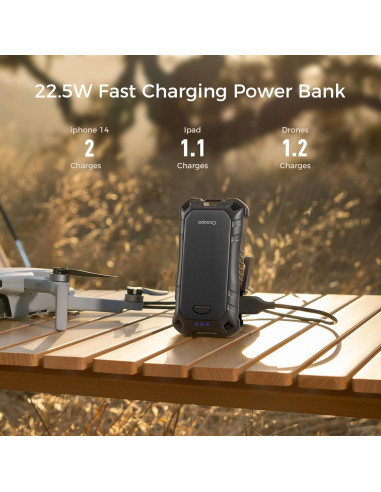 Calentador de Manos OCOOPA UT3201-BK 10000mAh Impermeable