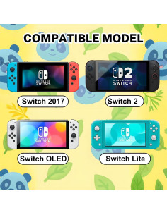 Tapas de agarre para pulgar Epstur para Nintendo Switch - Hoja Kawaii 2