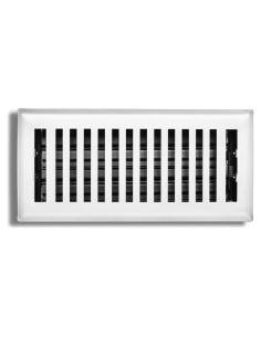 Rejilla de Piso de Acero Blanco Glaciar 2" x 10" - Sierra Gates