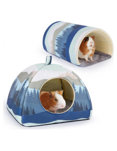 Escondite y Túnel para Cobayas Glittme - Paquete de 2