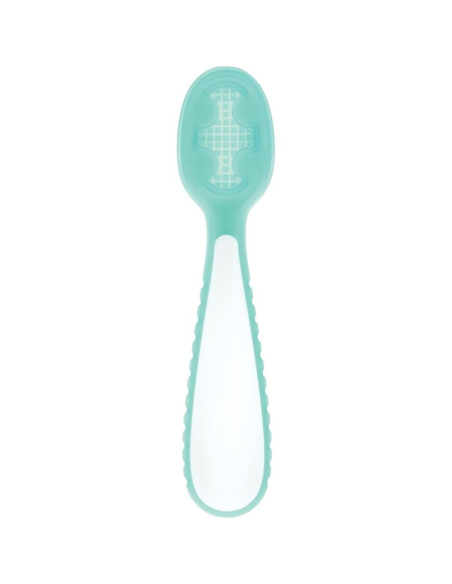 Set de cucharas para bebés Nuby - 3 piezas - Silicona 6+ meses Set de cucharas para bebés Nuby - 3 piezas - Silicona 6+ meses