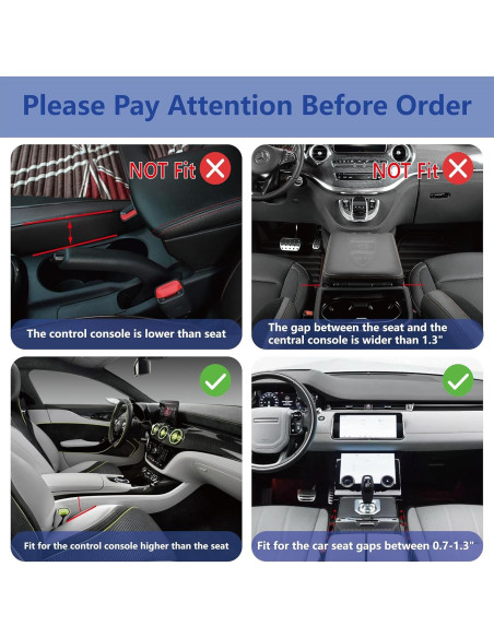 Organizador de Espacio para Asiento de Coche LELOYMO Negro