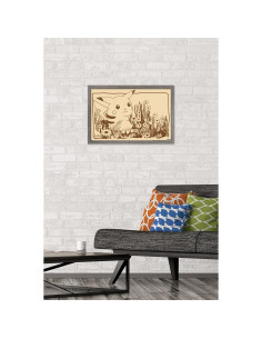 Póster de Pared Pokémon Pikachu Sepia Trends 57x37 cm 2