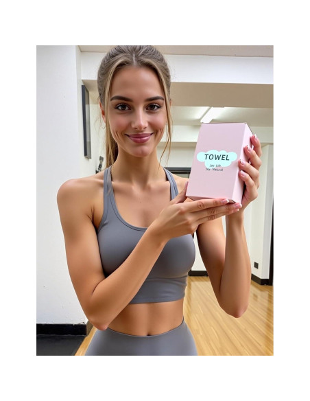 Juego de Toallas Deportivas YXGJMYGS 2 Piezas 83x41 cm