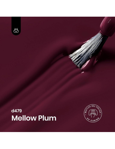 Esmalte de Uñas en Gel Beetles 15 ml Burdeos Ciruela Suave