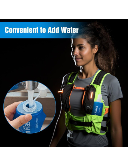 Botella Suave Plegable TXSN 150ml para Ciclismo y Senderismo