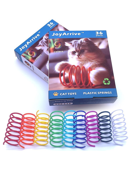 Juguetes de Primavera para Gatos JoyArrive - 9 Colores