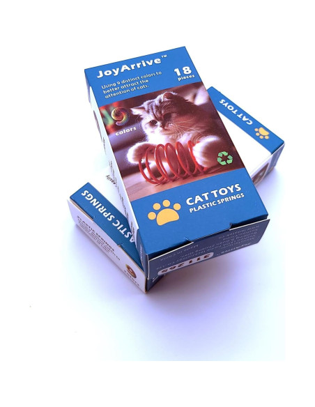 Juguetes de Primavera para Gatos JoyArrive - 9 Colores