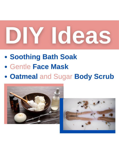 Polvo de Avena Coloidal Orgánica 453.6 g - La Fábrica de Jabones