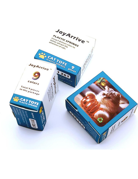 Juguetes de Primavera para Gatos JoyArrive - 9 Colores