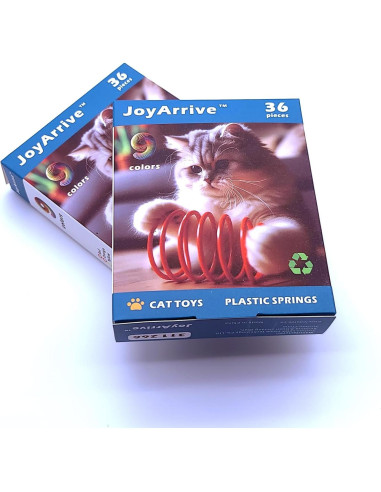 Juguetes de Primavera para Gatos JoyArrive - 9 Colores