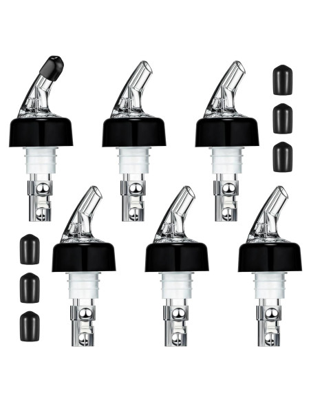 Vertedores Automáticos de Licor BBTO 1 oz (30 ml) 12 Piezas