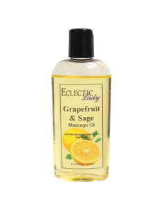 Aceite de Masaje Eclectic Lady Pomelo y Salvia 113 g