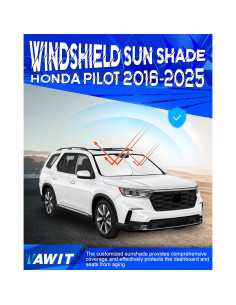 Sombra Solar Parabrisas VAWIT para Honda Pilot 2016-2025 2