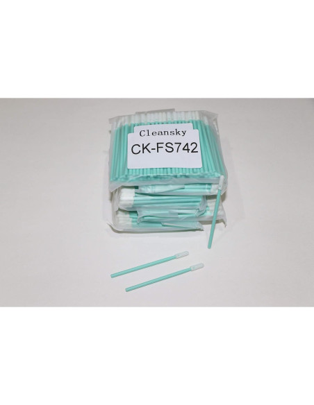 500 Bastones de Limpieza CK-FS742 con Cabeza de Espuma 6.98 cm 500 Bastones de Limpieza CK-FS742 con Cabeza de Espuma 6.98 cm